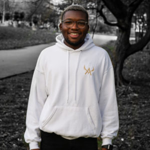 Vox Amicum Brass Hoodie - White